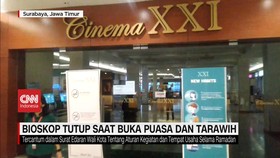 VIDEO: Bioskop Tutup Saat Buka Puasa dan Tarawih