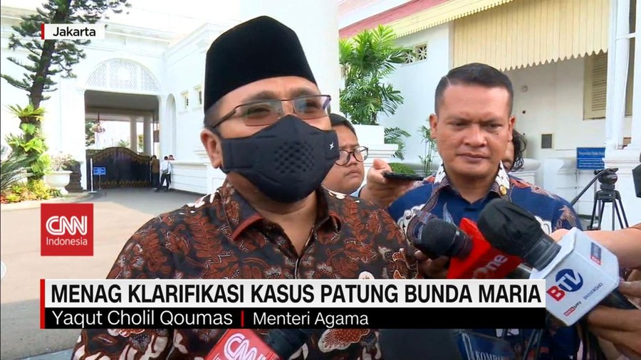 VIDEO: Klarifikasi Menteri Agama Soal Patung Bunda Maria