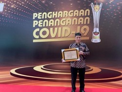 Kontribusi RS Freeport Tangani COVID-19 Raih Penghargaan PPKM Award