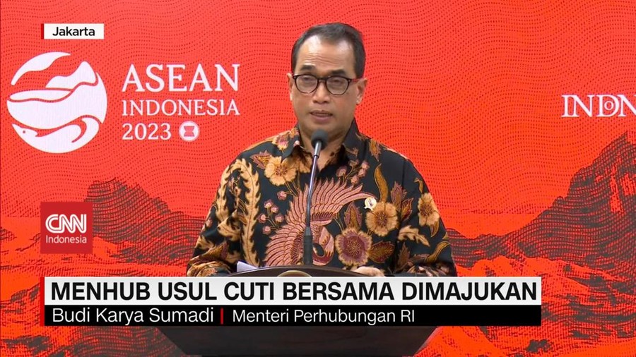VIDEO: Menhub Usul Cuti Bersama Dimajukan Jadi 19 April 2023