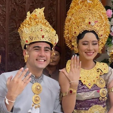 Resmi Menikah, Kisah Cinta Indra Brotolaras dan Laura Theux Bikin Baper