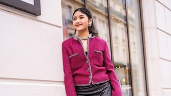 5 Potret Erina Gudono Hadiri Paris Fashion Week, Ketemu Jennie BLACKPINK