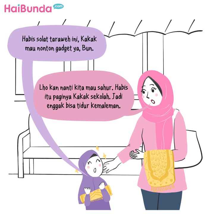 Puasa Tetap Masuk Sekolah, Bun?