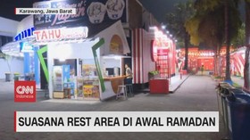 VIDEO: Suasana Rest Area di Awal Ramadan