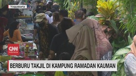 VIDEO: Berburu Takjil di Kampung Ramadan Kauman