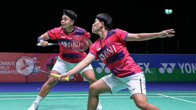 Berikut link live streaming perempat final Indonesia Open 2023 yang akan dipertandingkan hari ini, termasuk Anthony Ginting vs Jonatan Christie.