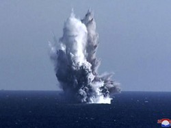 Panas! Korut Kembali Uji Coba Drone Nuklir Bawah Laut