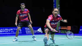 Hasil Indonesia Open 2023: Rinov/Pitha Terhenti di Perempat Final
