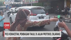 VIDEO: Picu Kemacetan, Pembagian Takjil di Jalan Protokol Dilarang