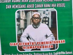 Live Facebook saat Mediasi Bikin Pengikut Aliran Sesat di Sumsel Ditangkap
