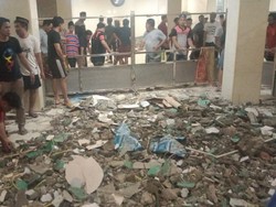 Pemkot Tanggung Biaya Perawatan Korban Kubah Masjid di Makassar