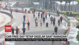 VIDEO: Car Free Day Tetap Digelar Saat Ramadan