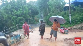 Banjir Terjang Desa Wadas Kemarin Imbas Jalan Tambang