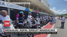 VIDEO: Menjajal Aspal Sirkuit Mandalika
