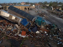 Tornado Porak-porandakan Mississippi AS, 25 Orang Tewas!