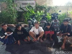 Balap Liar Jelang Sahur di Gresik Dibubarkan, Enam Remaja Diamankan