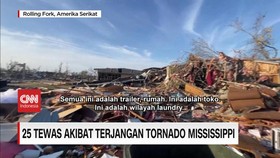 VIDEO: 25 Tewas Akibat Terjangan Tornado Mississipi Amerika Serikat