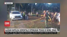 VIDEO: Ajudan Kapolda Gorontalo Ditemukan Tewas di Mobil Dinas