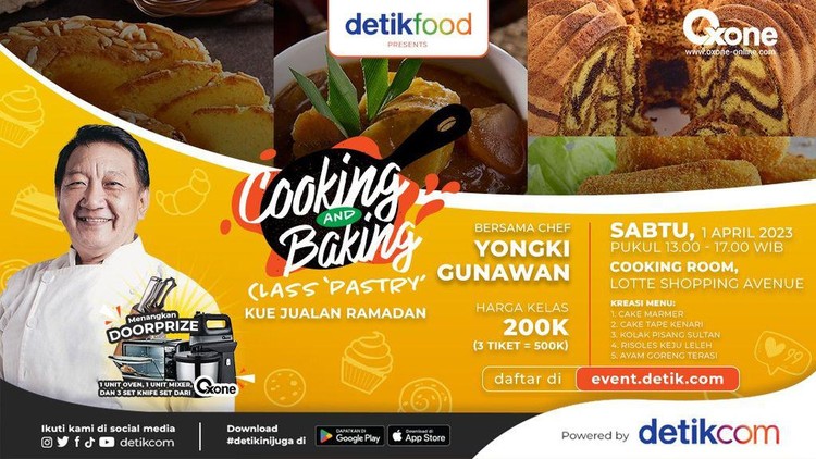 Cooking and Baking Class bersama Chef Yongki Gunawan Cooking and Baking Class bersama Chef Yongki Gunawan
