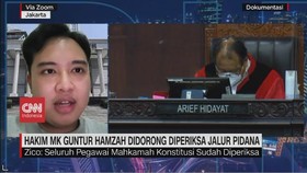 VIDEO: Hakim MK Guntur Hamzah Didorong Diperiksa Jalur Pidana