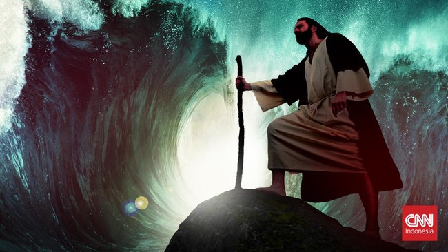 Mukjizat Nabi Musa yang membelah lautan dengan tongkatnya bisa diprediksi metode saintifiknya lewat pemodelan di komputer.