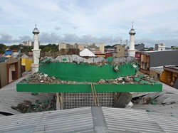 Kubah Masjid Roboh di Makassar: Kronologi hingga Kondisi Terkini