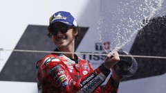 FOTO: Momen Manis Bagnaia di MotoGP Portugal, Pahit untuk Marquez