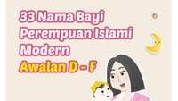 33 Nama Bayi Perempuan Islami Modern Huruf D-F