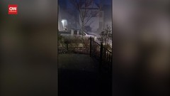 VIDEO: AS Dilanda Cuaca Buruk, Hujan Es Turun di Georgia