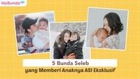 5 Bunda Seleb yang Memberi Anaknya ASI Eksklusif