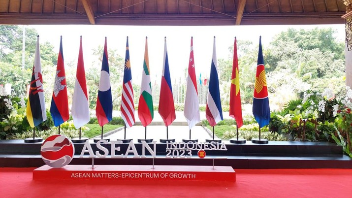 High Level Seminar (HLS) From ASEAN to The World “Payment System in Digital Era”. (CNBC Indonesia/Cantika Dinda)