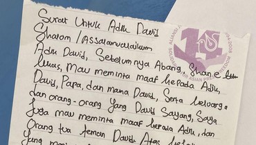 img-title Baca Surat dari Shane Lukas, Pihak David Ozora Beri Komentar Menohok