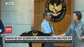 VIDEO: Mahfud MD Siap Jelaskan Soal Dugaan Pencucian Uang Pada DPR