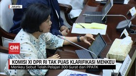 VIDEO: Komisi XI DPR RI Tak Puas Klarifikasi Menkeu