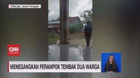 VIDEO: Menegangkan Perampok Tembak Dua Warga
