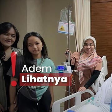 Jenguk Nassar di RS, Muzdalifah: Aku Sayang Papa dari Anak-anak