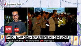 VIDEO: Patroli Sahur Cegah Tawuran dan Aksi Geng Motor