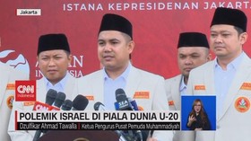 VIDEO: Polemik Israel di Piala Dunia U-20