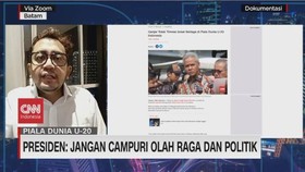 VIDEO: Sikap Presiden Soal PD U-20 Bantu Proses Negosiasi dengan FIFA