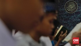 FOTO: Suasana Pesantren Kilat Ramadhan di Masjid Sunda Kelapa