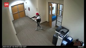 VIDEO: Detik-detik Penembakan di Sekolah Nashville Terekam CCTV