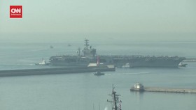 VIDEO: Kapal Induk  USS Nimitz DIkerahkan di Latihan Perang AS-Korea