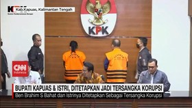 VIDEO: Bupati Kapuas & Istri, Ditetapkan Jadi Tersangka Korupsi