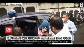 VIDEO: Keluarga David Tolak Permohonan Maaf, AG Jalani Sidang Perdana