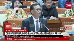 VIDEO: Mahfud: Saya Bekerja Bedasarkan Info Intelijen