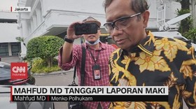 VIDEO: Mahfud MD Tanggapi Laporan MAKI