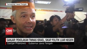 VIDEO: Ganjar Berdalih Penolakan Timnas Israel Politik Luar Negeri