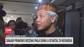 VIDEO: Ganjar Pranowo Kecewa Piala Dunia U-20 Batal di Indonesia