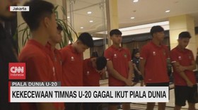 VIDEO: Kekecewaan Timnas U-20 Gagal Ikut Piala Dunia