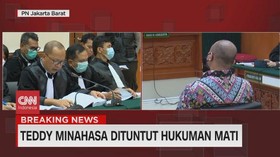 VIDEO: Teddy Minahasa Dituntut Hukuman Mati